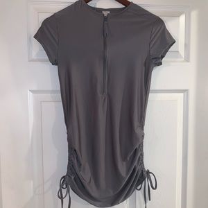 dry-fit cinched dress